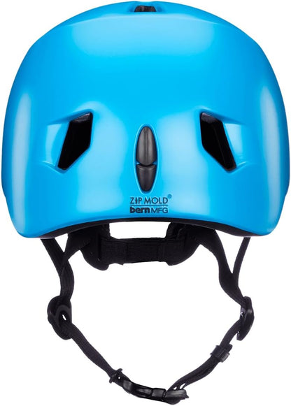 Bern Tigre Bike Helmet for Toddlers with Visor, Size: XX-Small, Satin Cyan Blue (Like New)