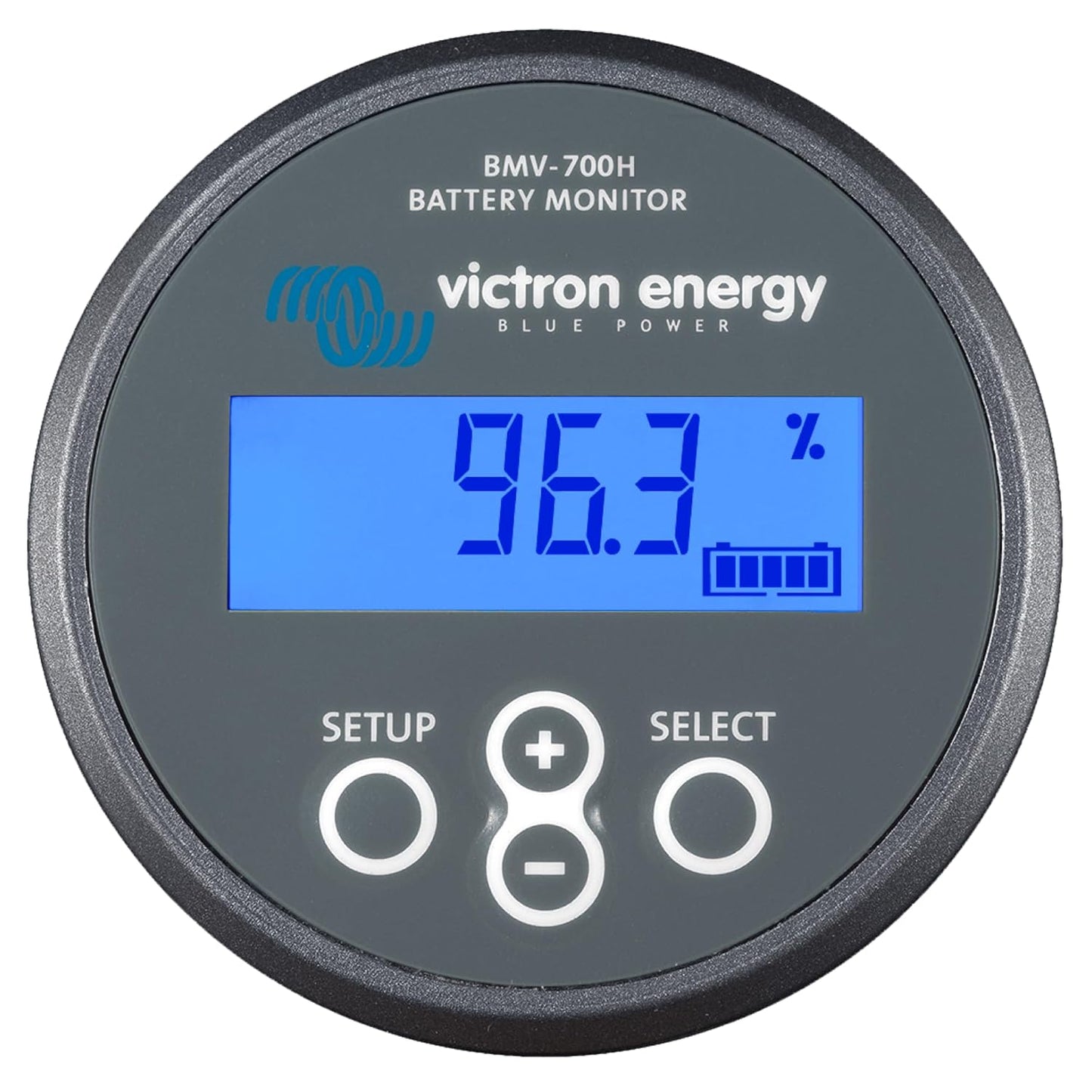Victron Energy BMV-700H Smart Shunt Battery Monitor w/ Display, 60-385 VDC, Grey (Like New)