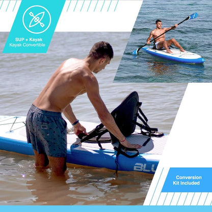Bluefin Cruise Tandem 15' Inflatable Stand Up Paddle Board, Blue, 2019-23 Model (Like New)