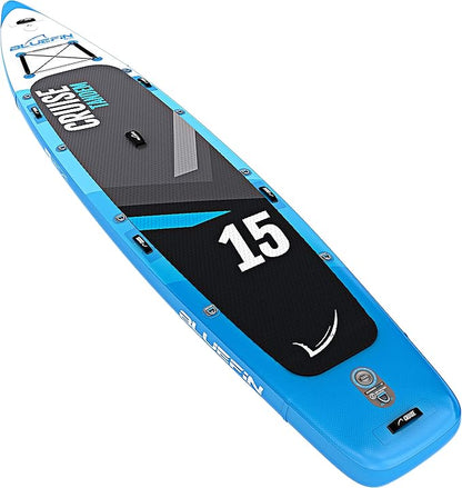 Bluefin Cruise 15' Stand Up Inflatable Paddle Board & Kayak - Blue, Vers 2019-23 (New)