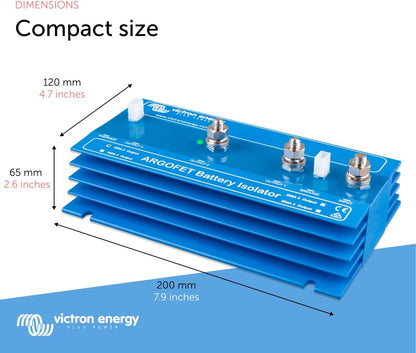 Victron Energy ARG100201020 Argofet Battery Chargers, 100 Amps, 24 Volts - Blue (Used)