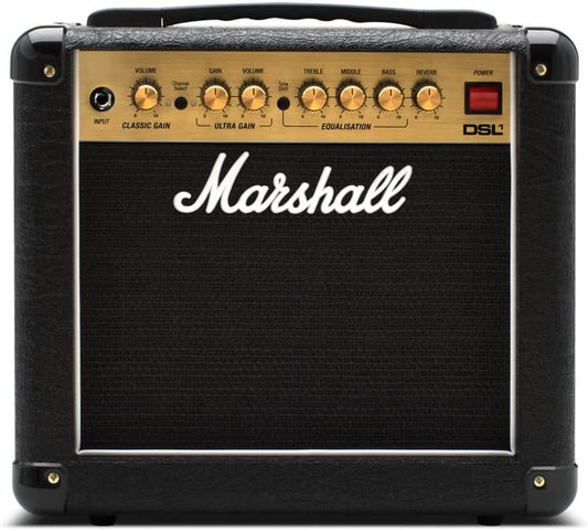 Marshall M-DSL1CR-U Combo Amplifier Compatible w/ Guitar, 8 Inches - Black (Like New)