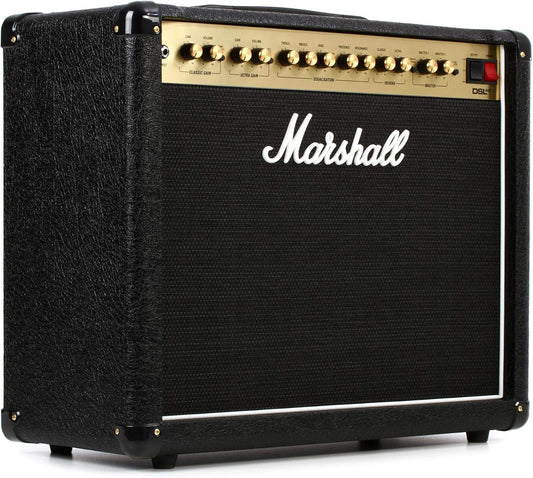 Marshall DSL40CR Guitar Combo Amplifier Celestion V-Type 12-inch Speaker, Black- (Used)
