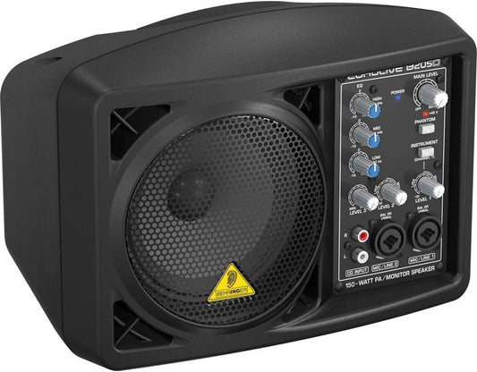 BEHRINGER Eurolive Wired PA/Monitor Speaker System with RCA for PC - 3 Channels (Like New)