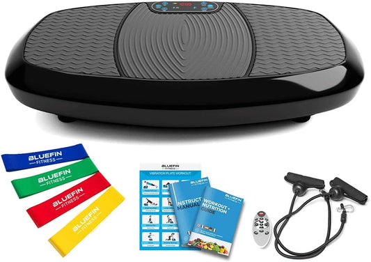 Bluefin Fitness Dual Motor 3D Power Vibration Plate (Like New)