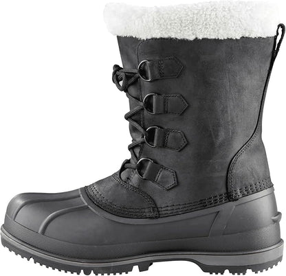 Baffin Men's Insulated Snow Boots for Cold Weather, -10 to -30�C, Size 7 - Black (New)
