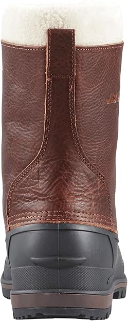 Baffin Men's Waterproof Insulated Leather Boot for Cold Weather, GelFlex Midsole (Like New)