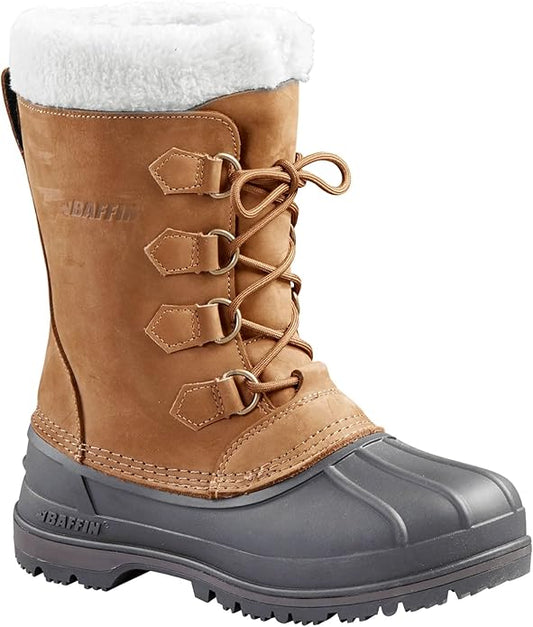 Baffin Women's Insulated Snow Boot for Cold Weather, -10 to -30�C, Size 9, Brown (Like New)