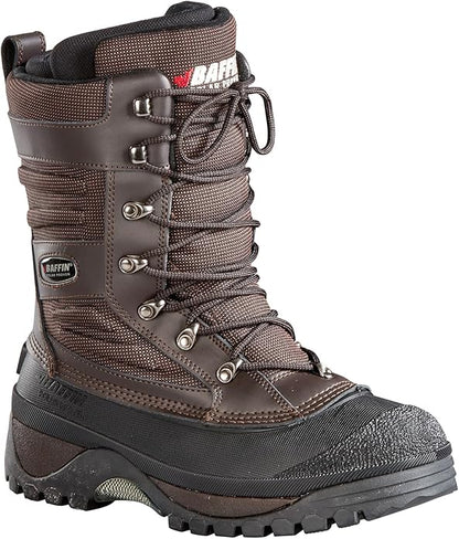 Baffin Men's Crossfire Snow Boot for Cold Weather, -10� to -30�C, Size 10, Brown (New)