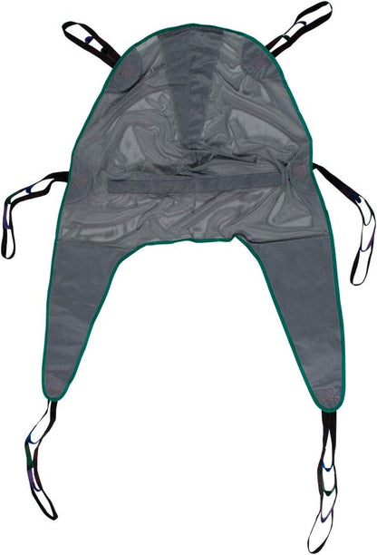 Patient Aid Full Body Mesh Divided Leg Sling w/ Head & Neck Support, Large (Used)