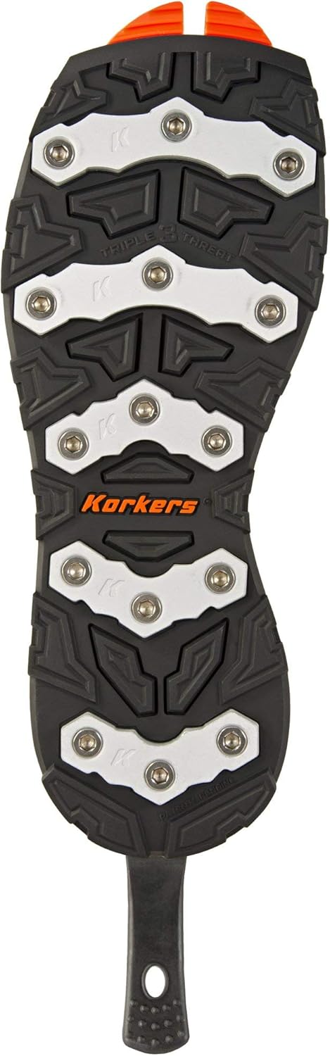 Korkers OmniTrax v3.0 Interchangeable Wader Boots, Triple Threat Aluminum Bar (Like New)
