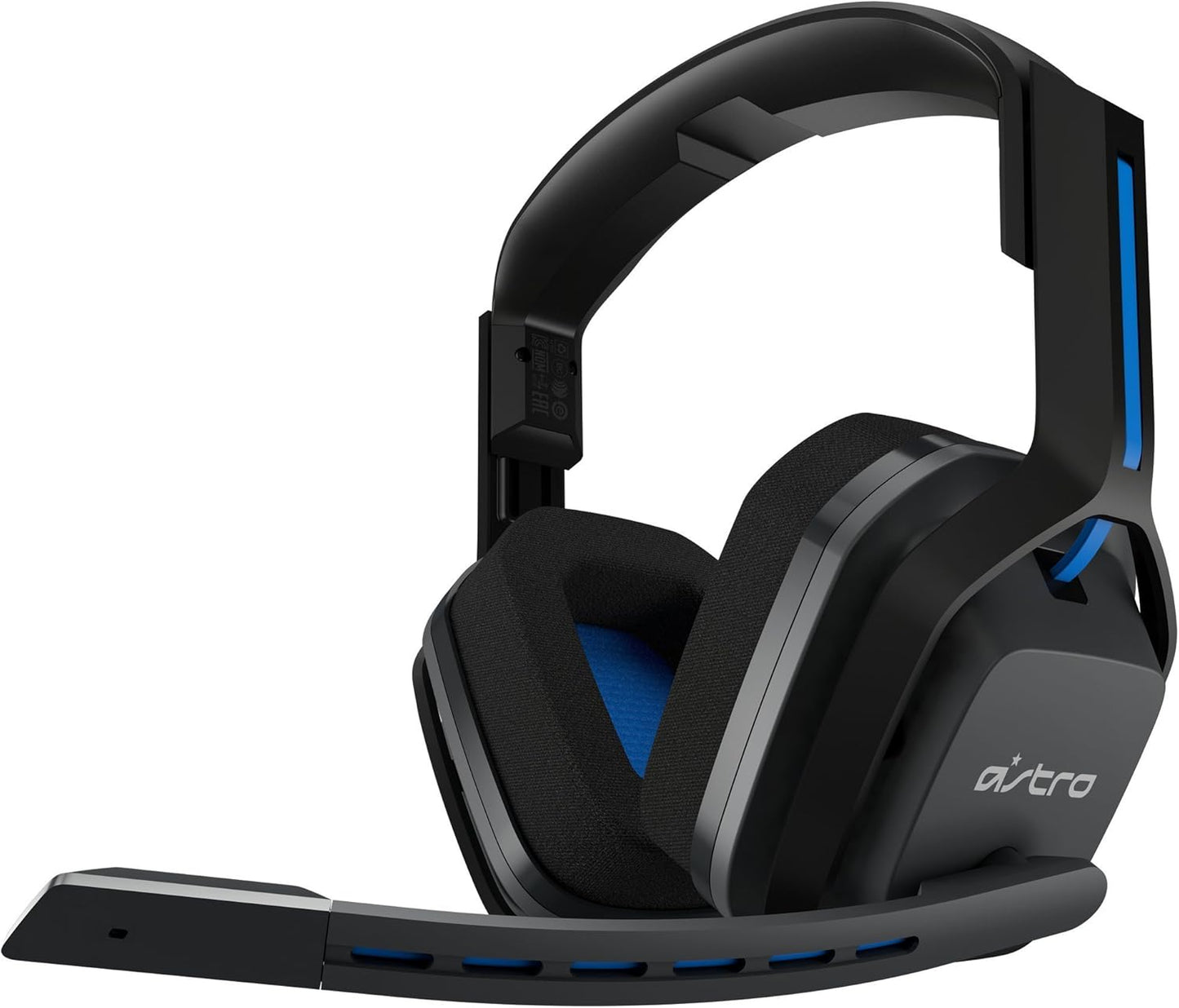 ASTRO Gaming Logitech A20 Wireless Headset, 15 Hours Battery Life - Black/Blue (Like New, No Retail Box)