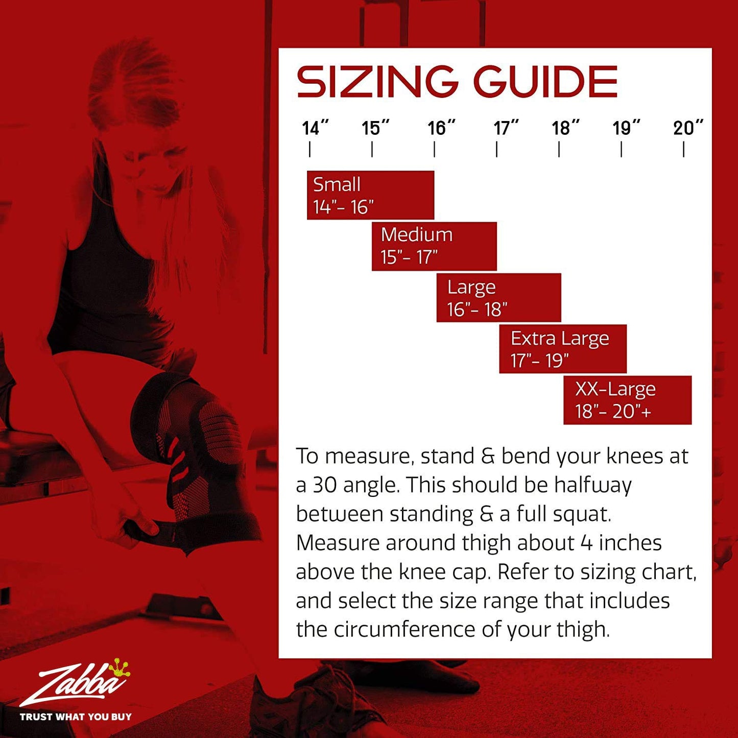 Dark Iron Fitness Adult's Spandex Knee Brace Set with Reinforced Stitching (Like New)