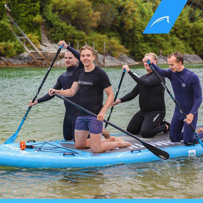 Bluefin SUP Stand Up Inflatable Paddle Board, Mammoth 18', Up to 10 Users - Blue (Like New)