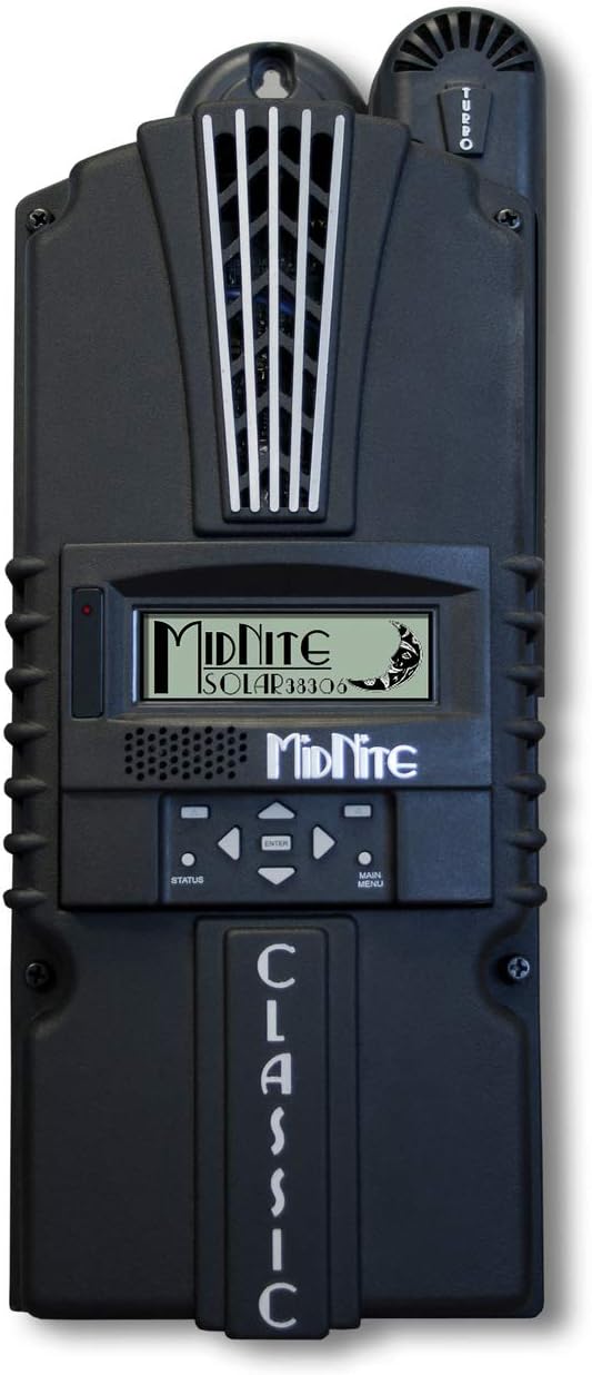 MidNite Solar CLASSIC MPPT Charge Controller With Graphics Panel Display - Black (Like New)