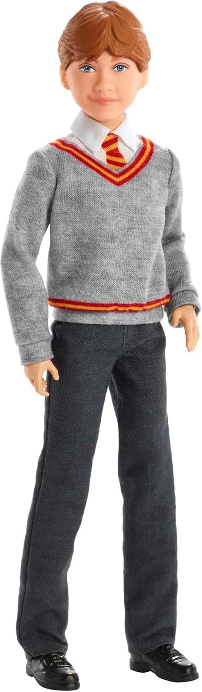 Mattel Harry Potter Ron Weasley Gryffindor Plastic Doll for Ages 6 Years and Up (Like New)