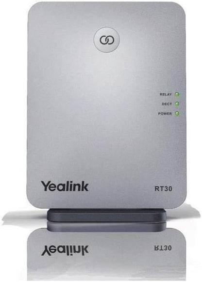 Yealink RT30 DECT Single-Band Range Extender Repeater with Elegant Design, Grey (Used, No Retail Box)