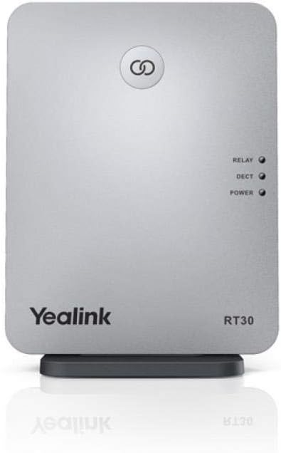 Yealink RT30 DECT Single-Band Range Extender Repeater with Elegant Design, Grey (Used, No Retail Box)