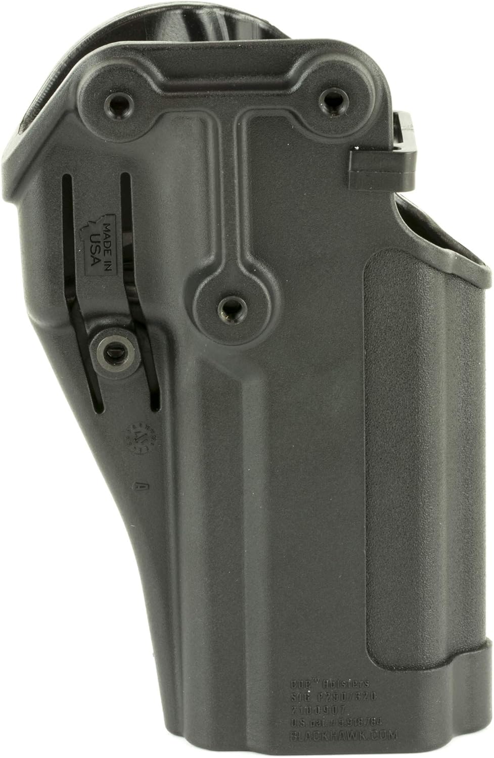 BLACKHAWK! CQC SERPA Plastic Gun Holster With Belt and Paddle Attachment - Black (Used)