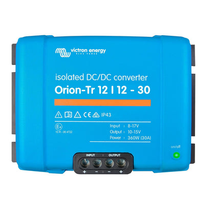 Victron Energy Orion-Tr DC to DC Converter for Dual Battery Systems, 12/12-Volt (Used)