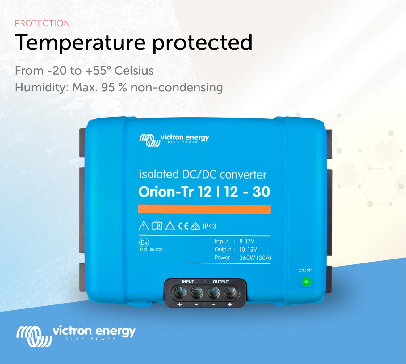 Victron Energy Orion-Tr DC to DC Converter for Dual Battery Systems, 12/12-Volt (Used)