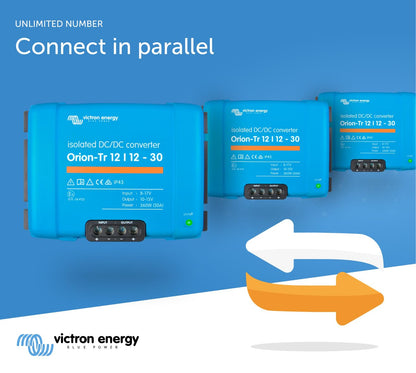 Victron Energy Orion-Tr DC to DC Converter for Dual Battery Systems, 12/12-Volt (Used, No Retail Box)