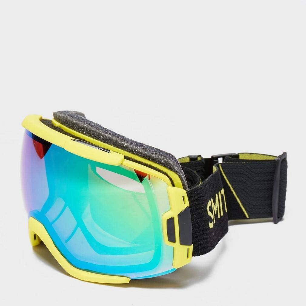 SMITH Optics Vice Adult's Snow Goggles - Citron Glow/Chromagrn Mirror, One Size (Like New)