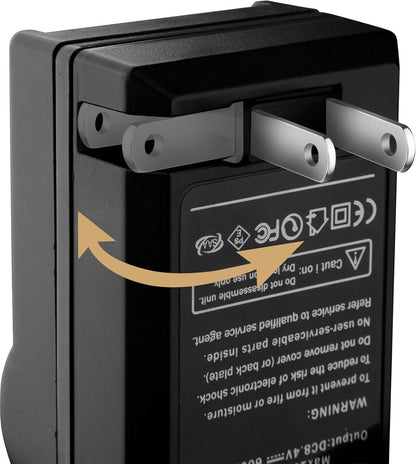 Great Video Maker NP-F750/770 Battery & Charger for Sony Camera, 4400mAh, 2-Pack (Like New)