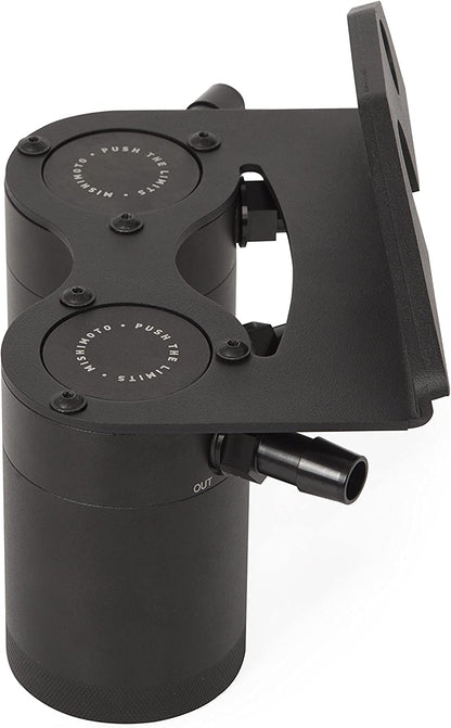 Mishimoto Black Baffled Oil Catch Can For 2015-2017 Ford F-150 2.7L EcoBoost (Like New)