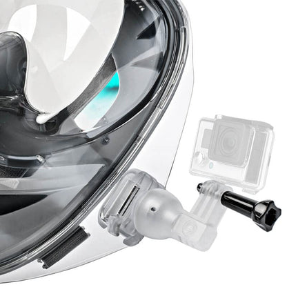 WildHorn Outfitters Seaview 180� V2 Full Face Panoramic Snorkel Mask Medium (Used)