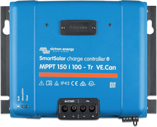 Victron Energy SmartSolar MPPT Tr VE. Can 150V 100 amp Solar Charge Controller (Like New)
