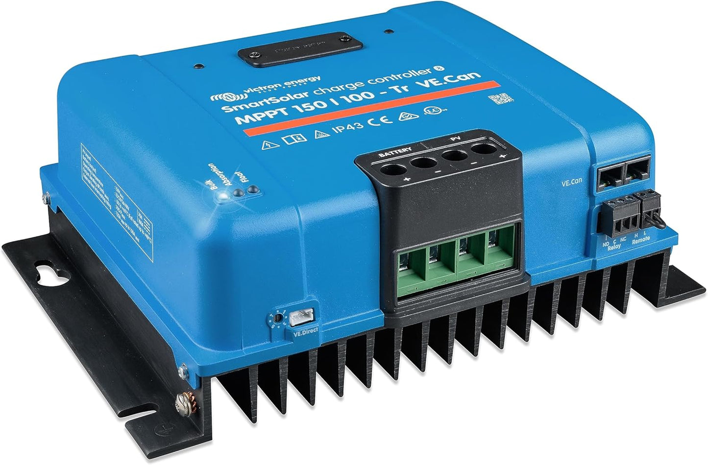 Victron Energy Smartsolar Mppt Bluetooth Charge Controller, 150 Volts, Blue (Like New)
