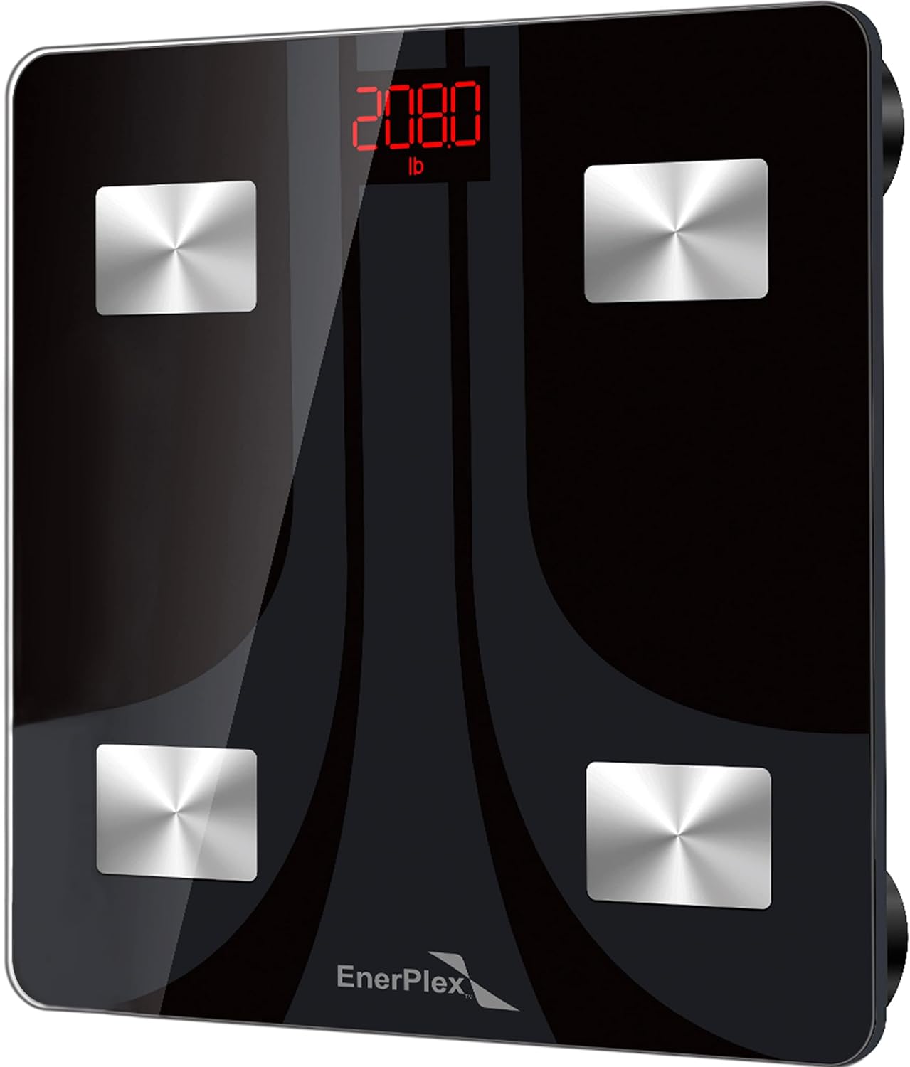 Enerplex Fit 2020 Digital Smart Body BMI Weight Scale for Health Led Monitor (Like New)