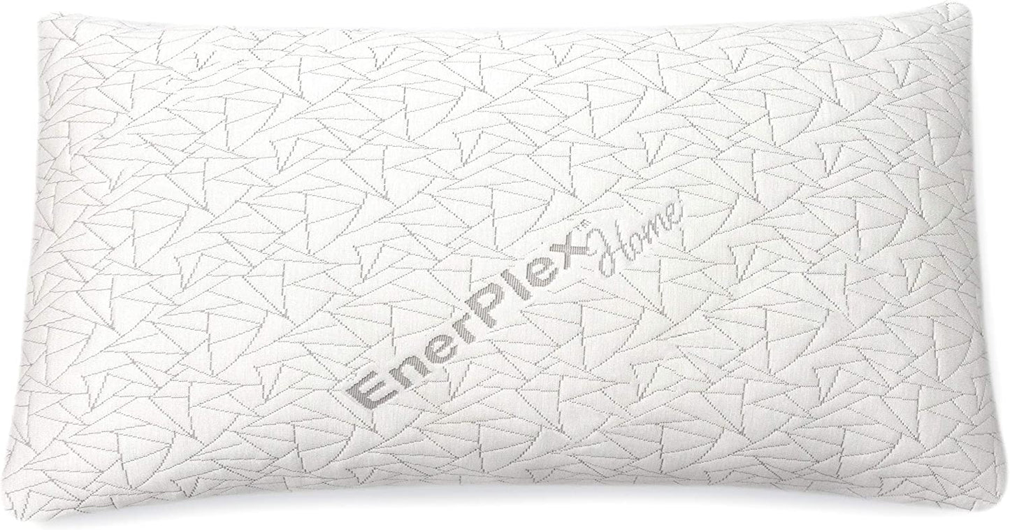 EnerPlex Memory Foam Pillows, Adjustable, CertiPUR-US Certified King - Pack of 1 (New)
