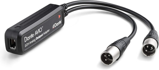 Audinate ADP-DAO-AU-0X2 Dante AVIO – Analogue Output Adapter 2-Channel (Used, No Retail Box)