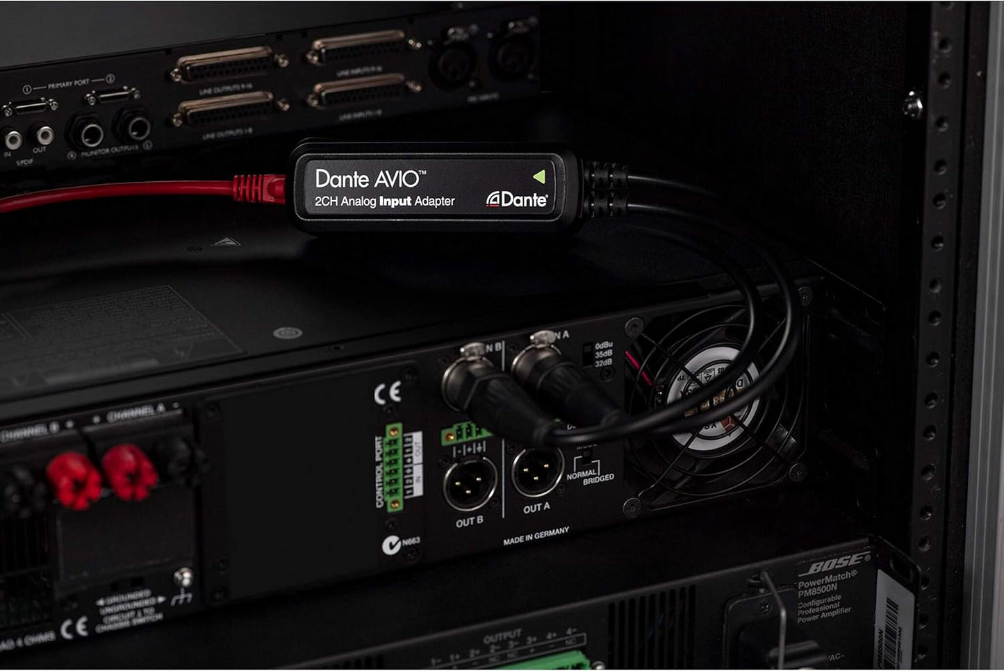 Audinate ADP-DAO-AU-0X2 Dante AVIO – Analogue Output Adapter 2-Channel (Used, No Retail Box)