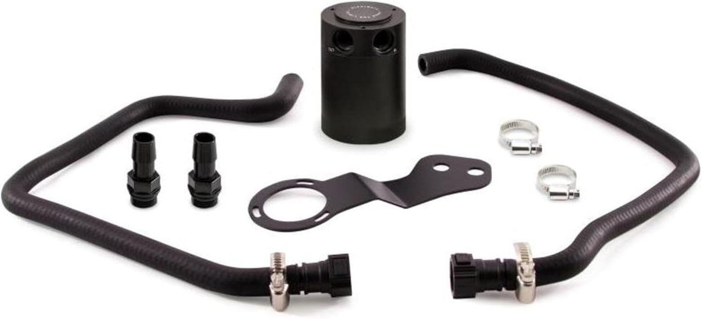 Mishimoto MMBCC-CAM8-16PBE Oil Catch Can Kit Fit for 2016+ Camaro SS 6.2L, Black (Like New)