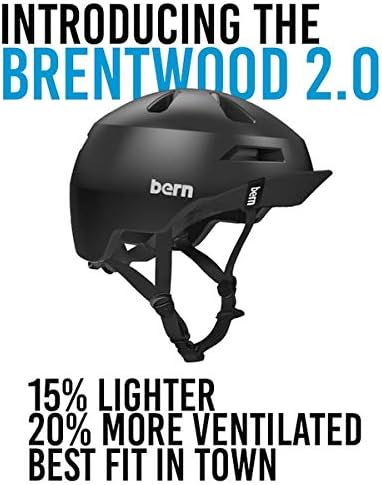 BERN Brentwood 2.0 Urban Cycling Helmet for Adult, Multiple Impact Protection (Used)