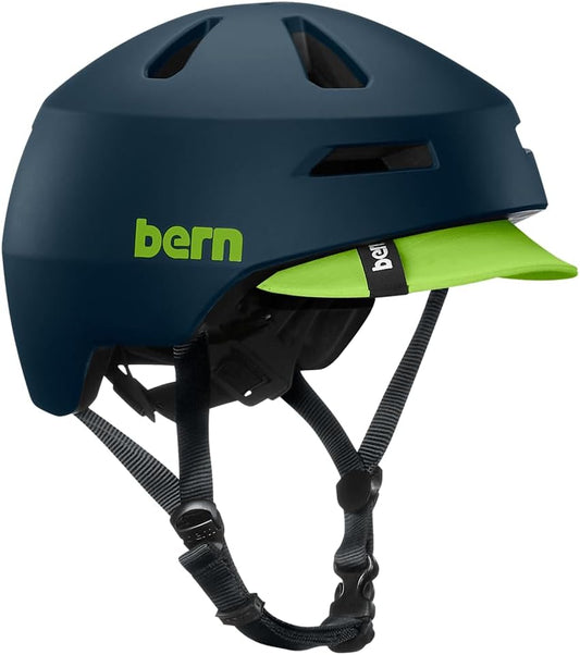 Bern Brentwood Bike Helmet with MIPS - Large Size, Matte Muted Teal w/ Visor (New, Damaged Retail Box)