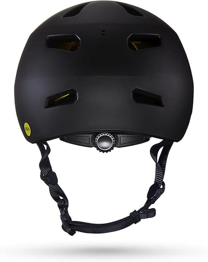 BERN Brentwood 2.0 Comfort Cycling Helmet for Adult, Matte Black w/Visor, Medium (Like New)