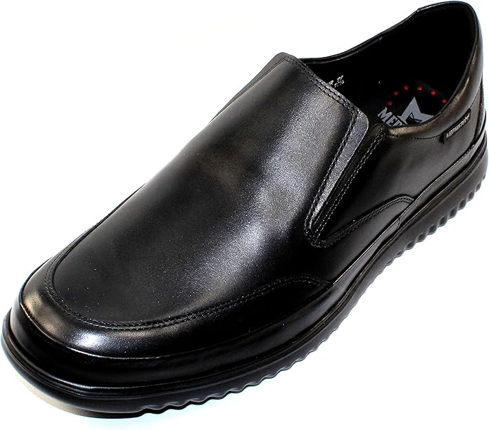 Mephisto Twain Men’s Leather Moccasins Slip On Loafers, Ultra Light Outsole (Like New, Damaged Retail Box)