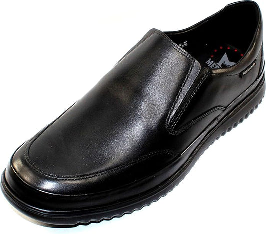 Mephisto Twain Men’s Leather Moccasins Slip On Loafers, Ultra Light Outsole (Like New, Damaged Retail Box)