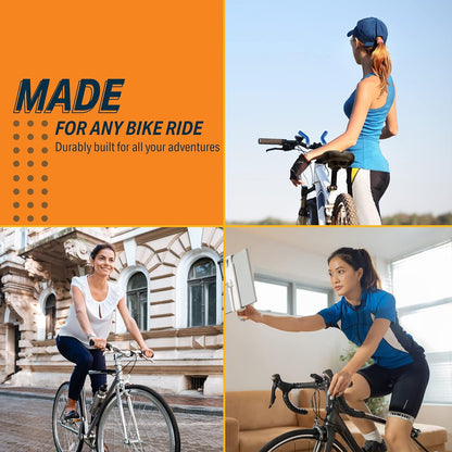 Bikeroo Extra Wide Replacement Saddle Fits Bicycle for Indoor and Outdoor (Like New, No Retail Box)