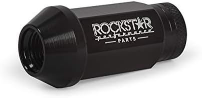 Mishimoto MMLG-125-LOCKRKST Rockstar Aluminum Locking Lug Nuts, M12 x1.25, Black (Like New)