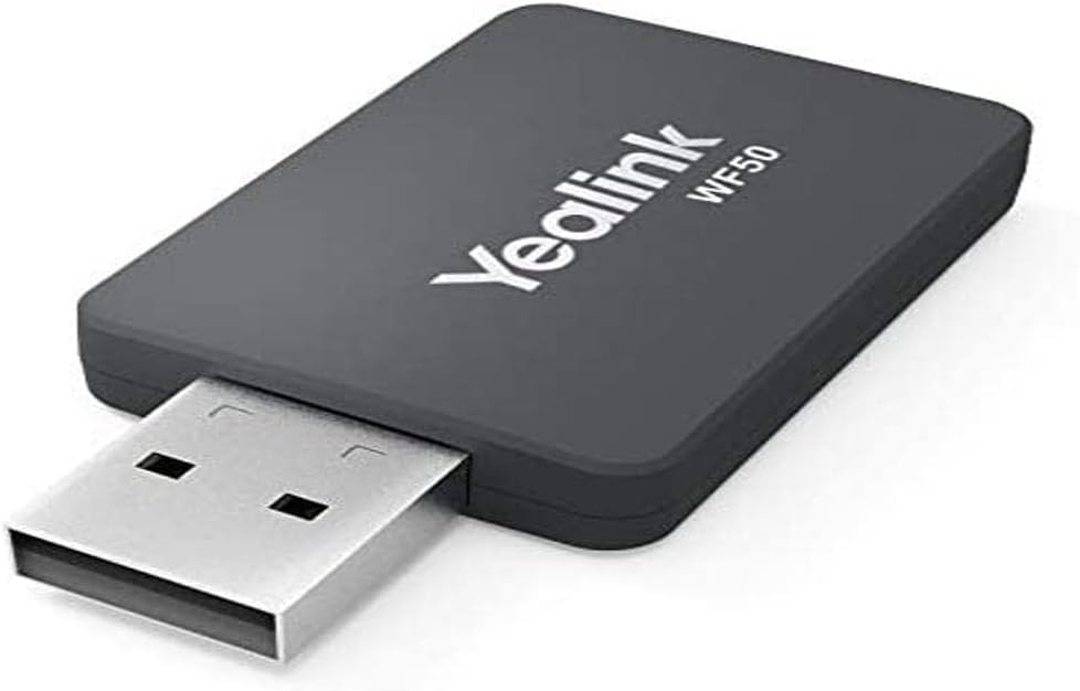 Yealink WF50 Dual Band 802.11ac Plug & Play Connect Wireless USB Wi-Fi Adapter (Like New)