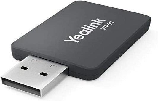 Yealink WF50 Dual Band 802.11ac Plug & Play Connect Wireless USB Wi-Fi Adapter (Like New)
