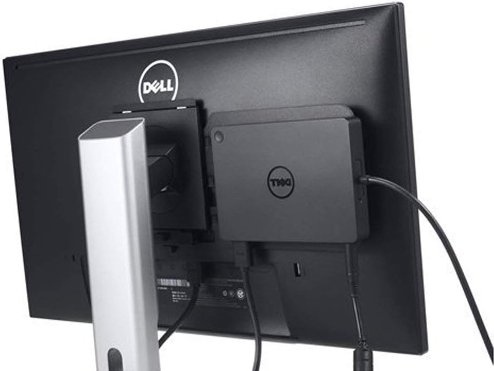 Dell K17A Monitor Dock 4K with 180W Adapter and 7.4mm Barrel, USB-C - Black (Used)