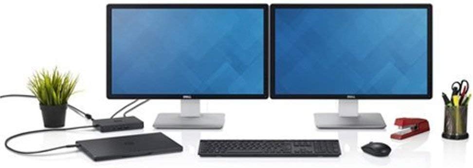Dell K17A Monitor Dock 4K with 180W Adapter and 7.4mm Barrel, USB-C - Black (Used)