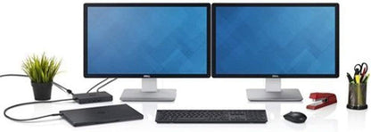 Dell K17A Monitor Dock 4K with 180W Adapter and 7.4mm Barrel, USB-C - Black (Used)