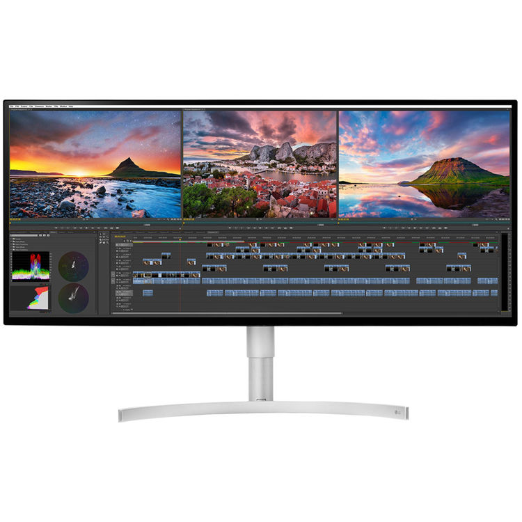 LG 34BK95U-W UltraFine 34" 21:9 5K 2K 5120 x 2160 Nano IPS LED UltraWide Monitor (Used)